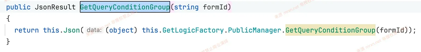 友加畅捷管理系统标准版 GetQueryConditionGroup接口SQL注入漏洞