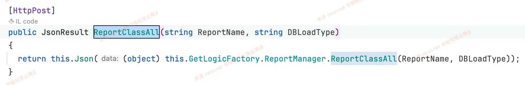 友加畅捷管理系统标准版 ReportClassAll接口SQL注入漏洞