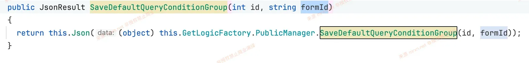 友加畅捷管理系统标准版 SaveDefaultQueryConditionGroup接口SQL注入漏洞