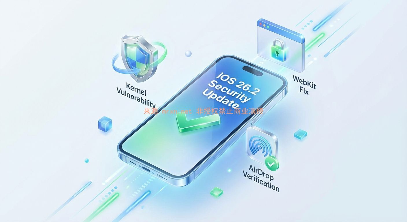 立即更新至 iOS 26.2，修复已被积极利用的严重漏洞